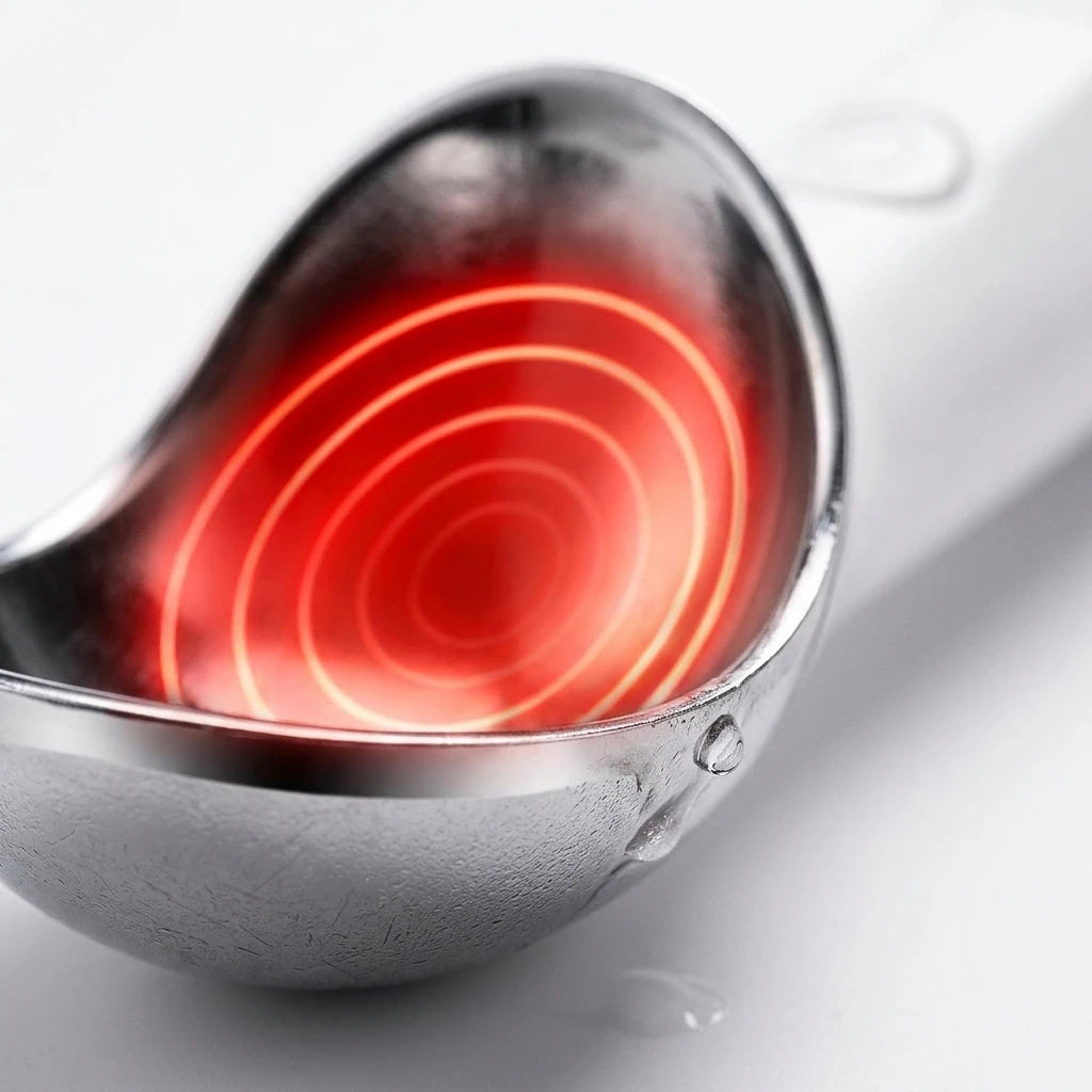 Rechargeable heated ice cream scoop by stcraftdigital with fast 45s heating, waterproof design, and auto shutoff for easy scooping.