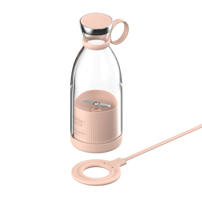 Portable 350ML electric juicer blender from Stcraftdigital, USB rechargeable, ideal for smoothies and quick blending at home or on the go.