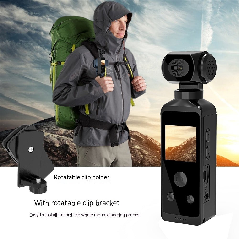 stcraftdigital 270° 4K pocket camera capturing wide-angle footage, ideal for home improvement projects and outdoor adventures