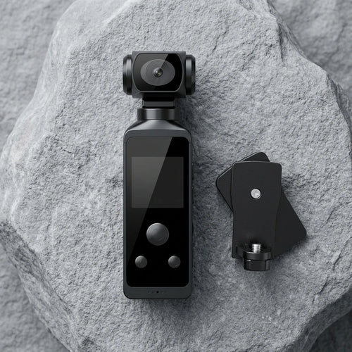 Stcraftdigital 270° 4K Pocket Camera capturing wide-angle shots, with compact design ideal for home improvement and outdoor adventures.