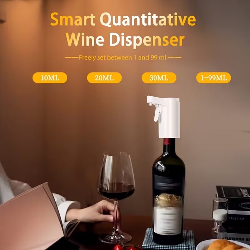 Smart Electric Wine Dispenser Touch Aerator Decanter Pourer - stcraftdigitalHome Improvement8