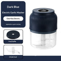 Stcraftdigital electric garlic chopper with 250ML capacity, portable wireless veggie and fruit grinder, suitable for ginger and chili.