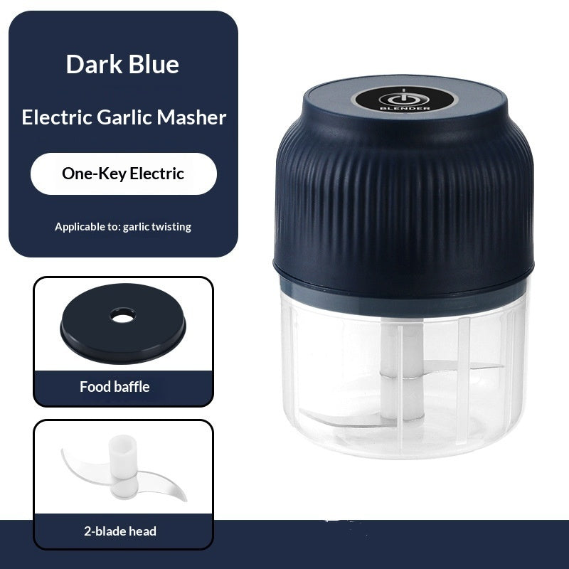 Stcraftdigital electric garlic chopper with 250ML capacity, portable wireless veggie and fruit grinder, suitable for ginger and chili.